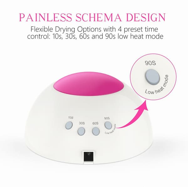 [RM]SUN2 48W Neglelampe UV/LED Lampe Manicure Tørrer
