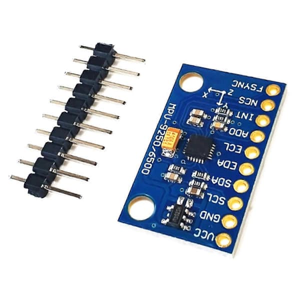 MPU9250 -9250 9- 9 DOF 16 Bit Gyroskop Acceleration Magnetisk Sensor 9- Attitude +Gyro+Accelerator