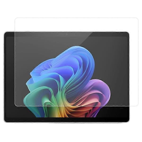 Compatible with Microsoft Surface Pro 12 Tempered Glass Film 0.3mm Arc Edge HD Full Screen Protector MultiColor
