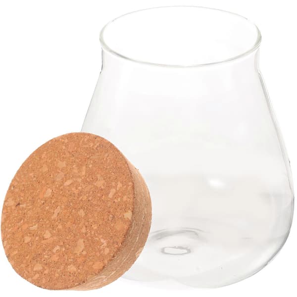 Små glasbeholdere Tom glasflaske til DIY mikrolandskabsbrug 3 stk. sæt