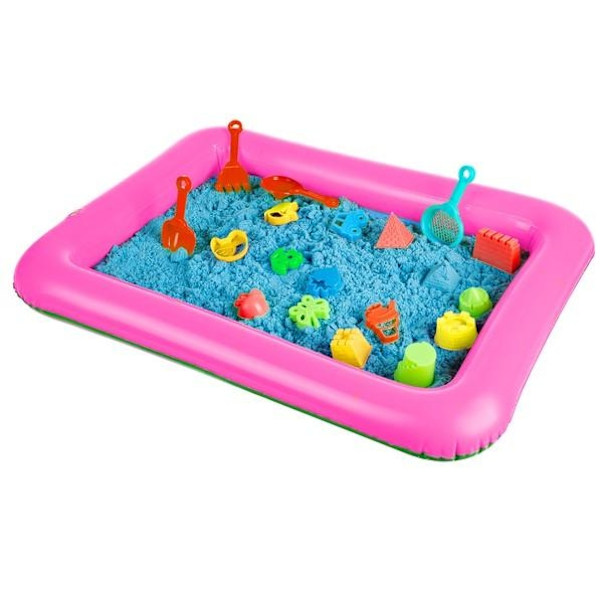 Sandbox with Magic Sand - Does not dry out multif\\u00e4rg multicolor
