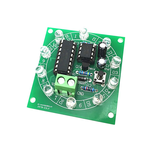 Lotterihjul NE555 3-5V 58mm DIY Analogt Elektronikkit
