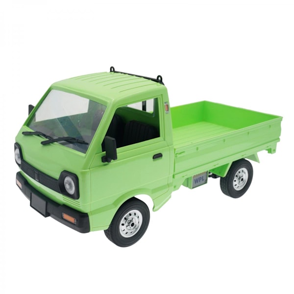 1/10 2.4GHz 4WD RC Lastbil Bil Med LED-ljus On-Road Simulering 2 Batterier