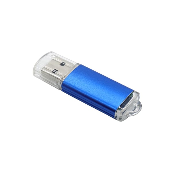 USB 2.0 penna tumminne flashminne minne tumminne u disk blå 8gb