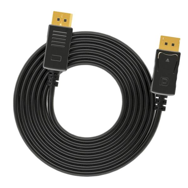 DisplayPort till DisplayPort DP till DP Kabel 4K 60Hz Höghastighets Videokabel, 3m