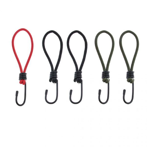 Elastiska band - presenning elastiska remmar med krok 6mm