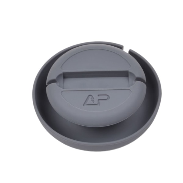 Bärbart Silikon Kabel Laddare Dockningsfodral för Apple Watch iWatch Grå