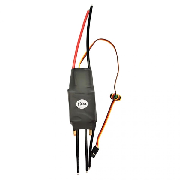 30A/50A/80A/100A Borstlös ESC Hastighetsregulator Fäste för RC Båt 100A