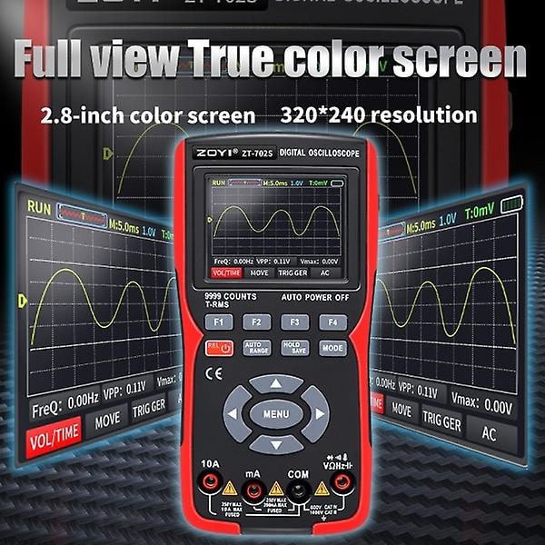 Digitalt oscilloskop multimeter professionell testare