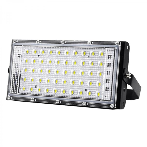 50W Led Floodlight IP66 Vattentät Utomhus Floodlight 6500K Cool White