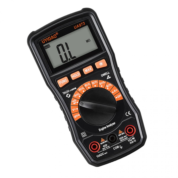 Digital Multimeter Voltmeter Amperemeter Ohmmeter Motor Varvtalsmätare