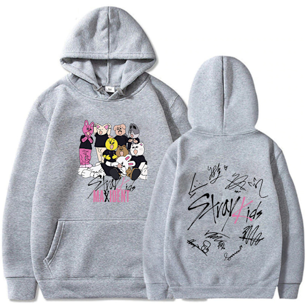 Exportera Nytt Album Stray Kids Hoodie Hiphop Stray Kids Hoodie Herr- och Damtoppar Gery gery gery XL