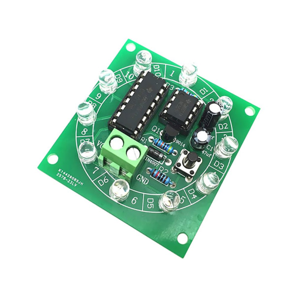 Lotterihjul NE555 3-5V 58mm DIY Analogt Elektronikkit