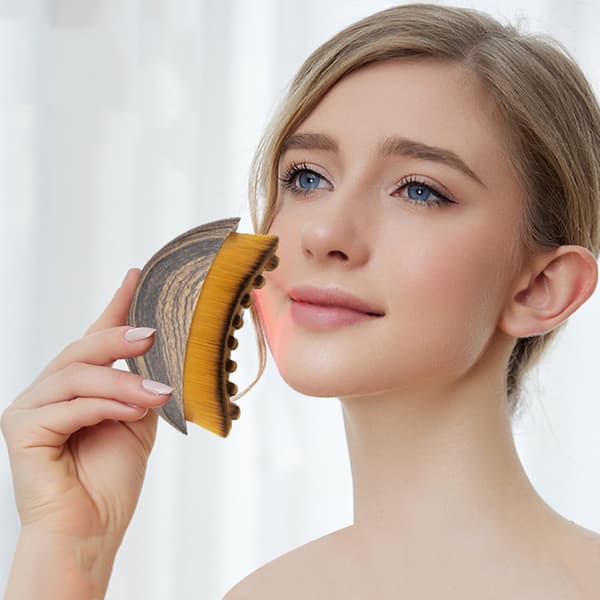 [RM]Lymphatic Drainage Facial Brush Brown
