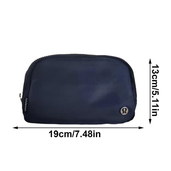 [RM]Lululemon Everywhere Belt Bag Fanny Pack til kvinder og mænd Black