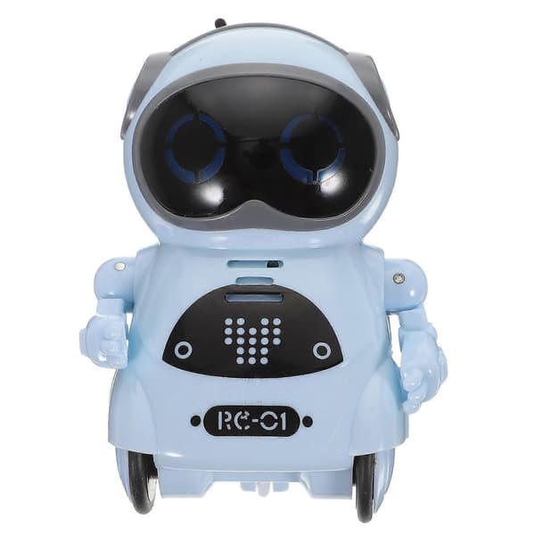 [RM]Röstintelligent RC-robot för lek, 1 stycke med dans och LED
