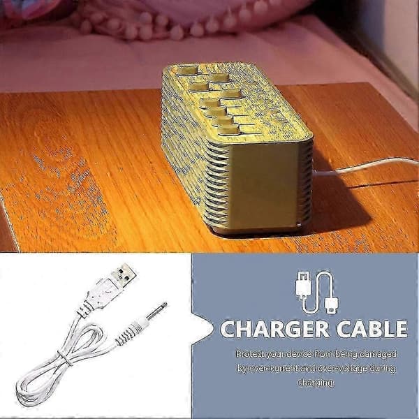2 kpl USB-latauskaapeli | 2,5 mm DC-virtajohto laitteiden lataamiseen