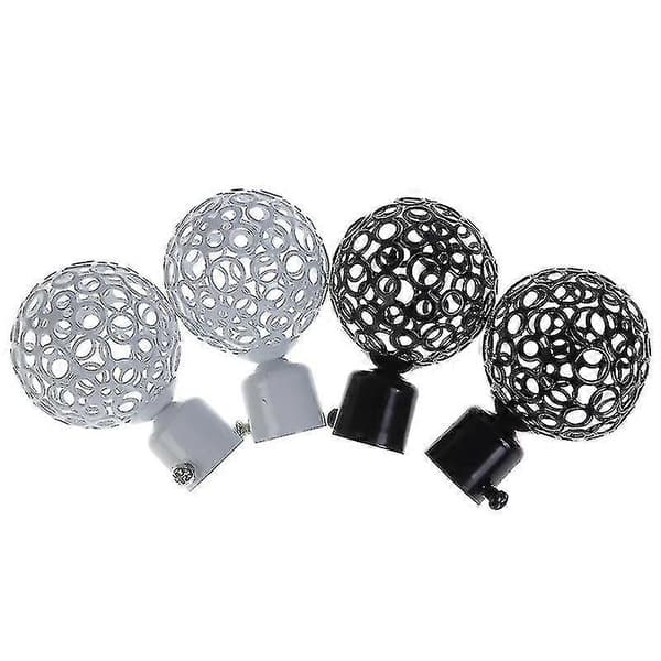 [RM]28mm Gardinstang Endestykker 2stk Jern Finials til 28mm Gardinstænger Black