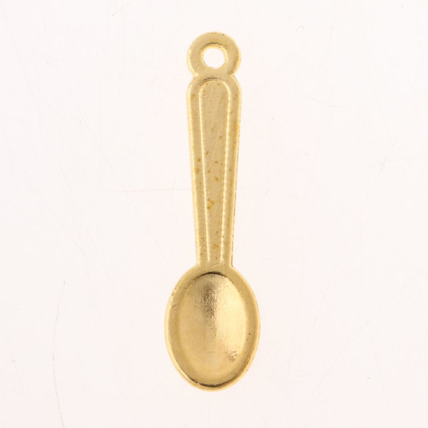 60 st Dockhus Miniatyr Legering Skedar Set Bordsartiklar Kit Tillbehör Guld