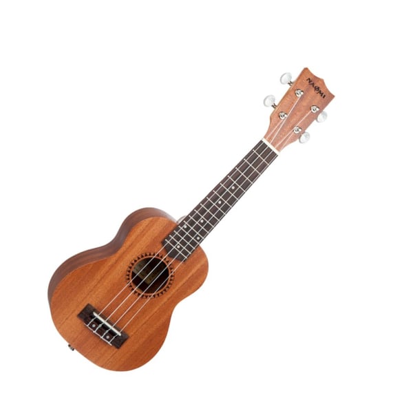 Sapele trä ukulele 18 band 4 strängar 21 tum sträng musikinstrument
