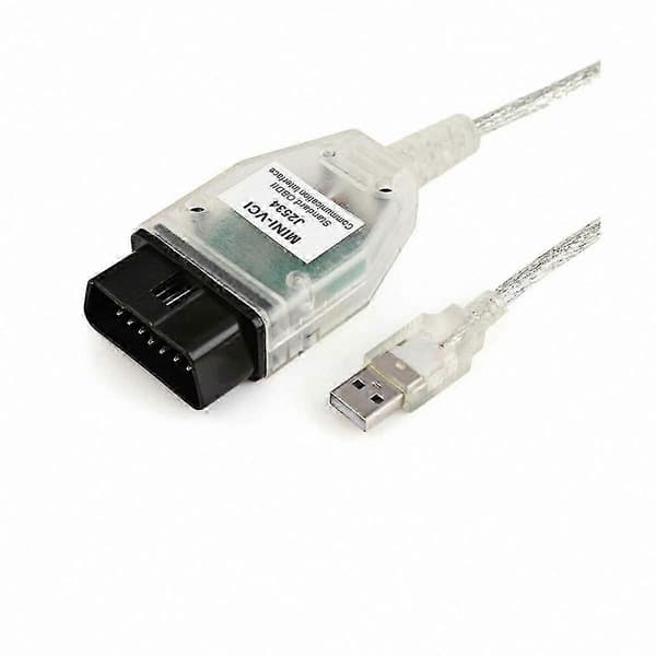 J2534 OBD2 Diagnostisk Interface til Køretøjsscanning og Programmering med Mini VCI Adapter, Version 17.30.011