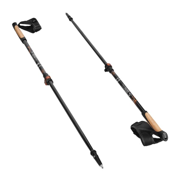 [RM]Kolfiber gångstavar, justerbar längd 475