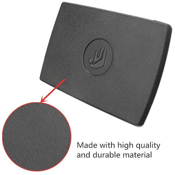 2X for - F20 F30 F31 E84 E87 3-serie Bakre Barnesete Brakett ISOFIX Beskyttelse 52207319686 Black