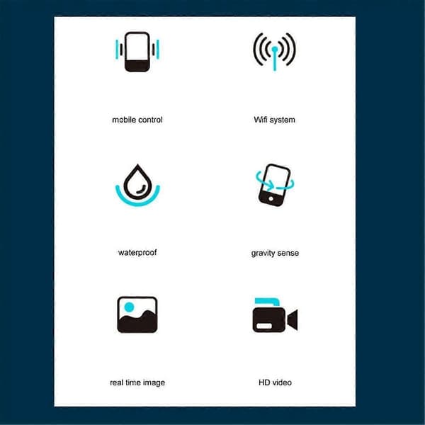 [RM]APP WIFI reaaliaikainen lähetys RC-sukellusveneet ulkoleluvene