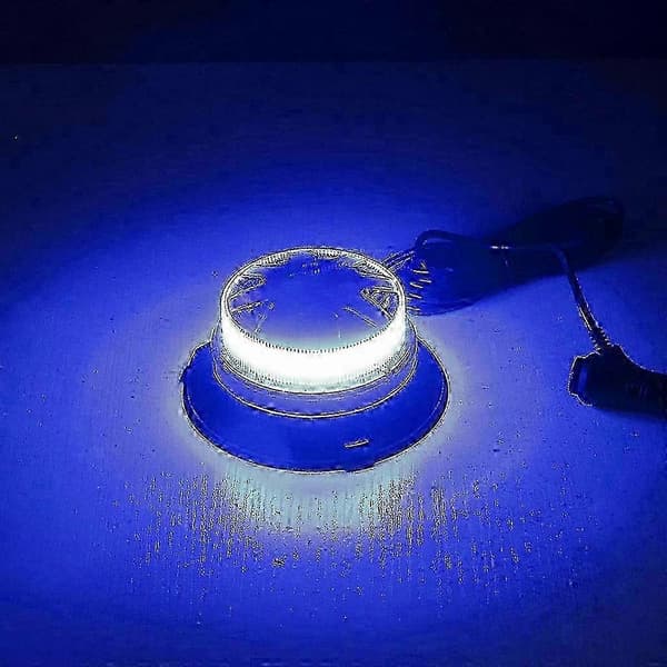 Magnetisk LED-advarselslys Ravfarvet Blinkende Strobelys til Bilnødsituationer 25-26 Red
