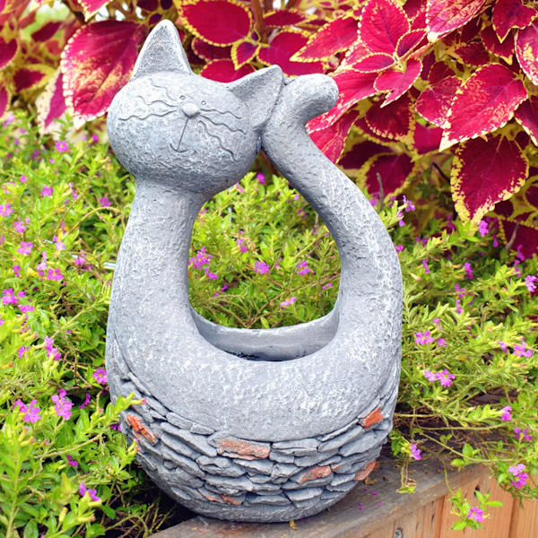 Harts Växtkruka Söt Kattformad Miniatyr Suckulent Kruka Planteringskärl Bonsai Behållare Blomvas Skrivbord Trädgård Kontor Utomhus Dekoration