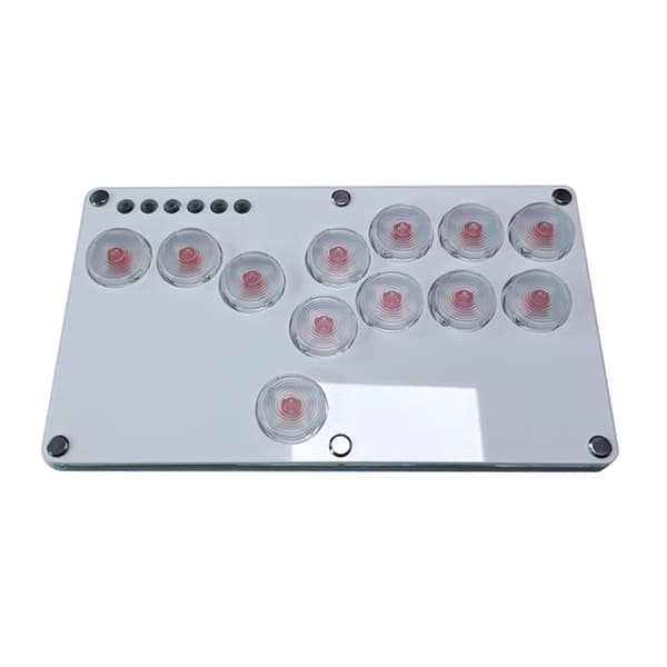 [RM]Bærbar Mekanisk Fighting Stick Controller Gaming Tastatur Controller Arcade Joystick Kompatibel til PC SKY2040 Holdbar