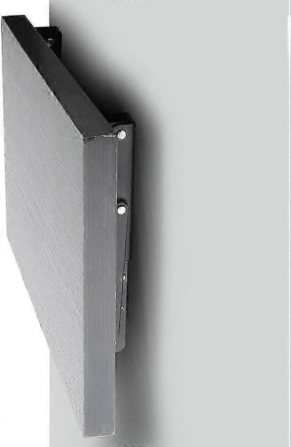 Fällbar hyllkonsol kraftig vikbar hyllstöd väggmonterad 200mm*120mm, borstad