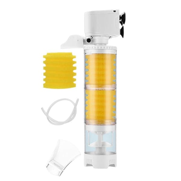 Fisketankfilter Ultra-stille filterpumpe Innebygd sirkulerende vannrensesystem Akvarieutgave 5 5