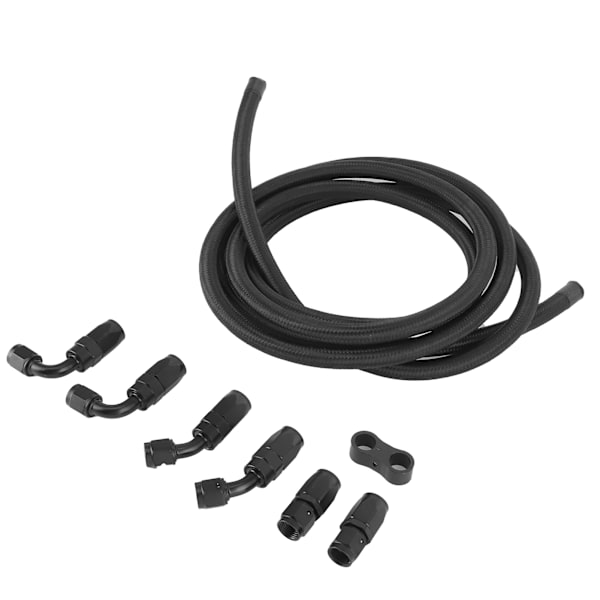 [RM]9,8ft AN6 Brændstofledning med Koblingsadapter Separator Clamp Kit Universalbil