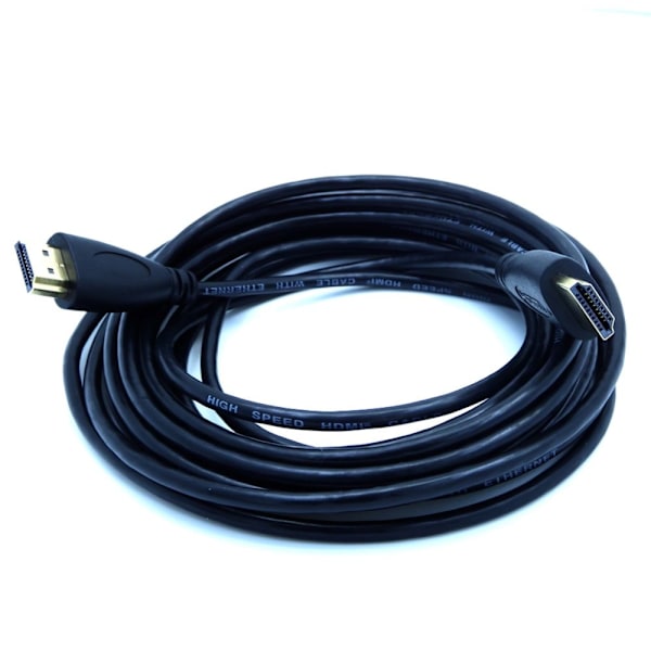 HDMI-kabel Guldpläterad Anslutning HDMI-kabel Hane-Hane 5 M