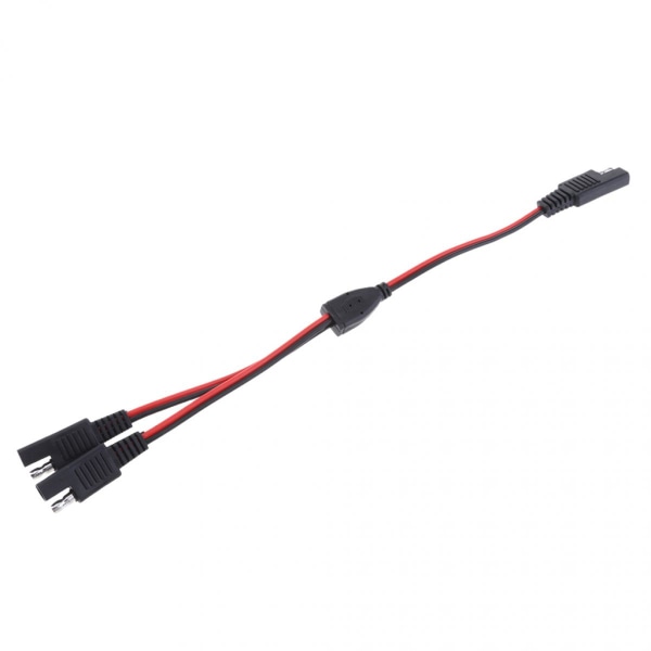 18awg DC SAE 1 till 2 förlängningsadapter splitterkabel för solpanelbatteri