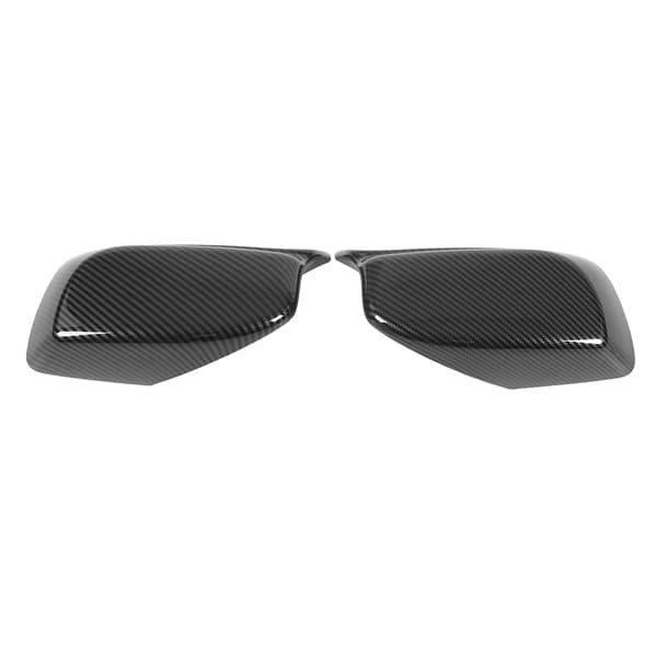 [RM]Carbon Fiber Style Left Right Side Mirror Cover Outer Rearview Mirror Trim 51167078360 for 5 6-Series E60 E61 E63 E64 2003-2007