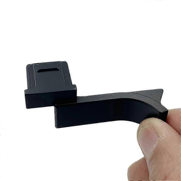 Til Thumb Up Grip Kameramontering Tommelfinger Op Greb Hot Shoe til Leica M10/M11P/M10-P M11 Tilbehør Black