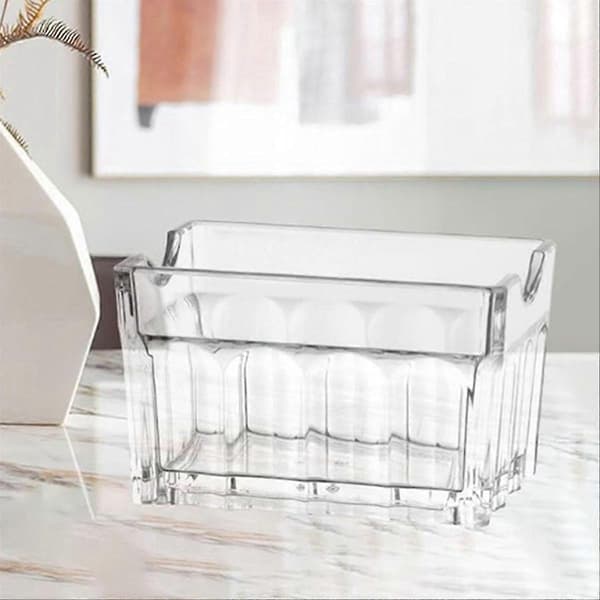 4 stk. sukkerpakkeholder sukkerpose opbevaringsbeholder fad display White