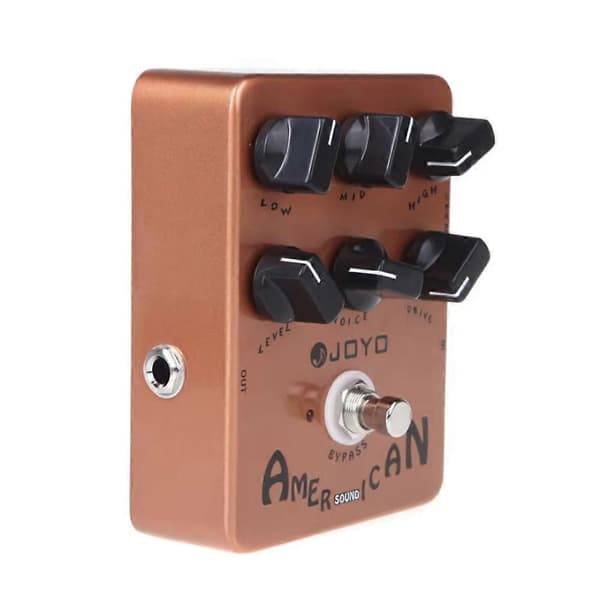 JOYO JF-14 Gitarr Effektor Klassisk Fender Förstärkare Simulering Enkel Block Effektor Amerikansk Ljud Elgitarr Tillbehör