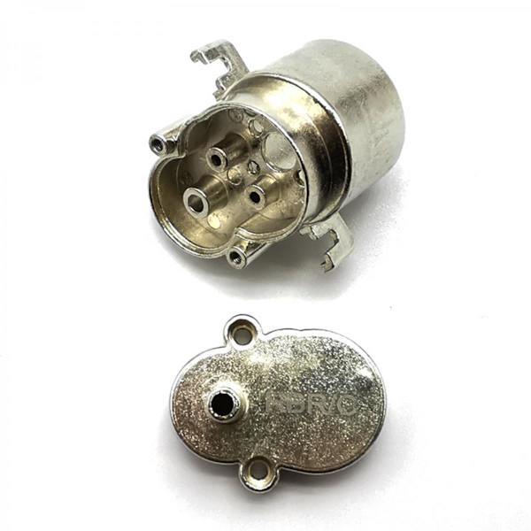 1:10 WPL D12 RC Driftbil Växellåda Skal Växelset Uppgraderingsdelar Silver