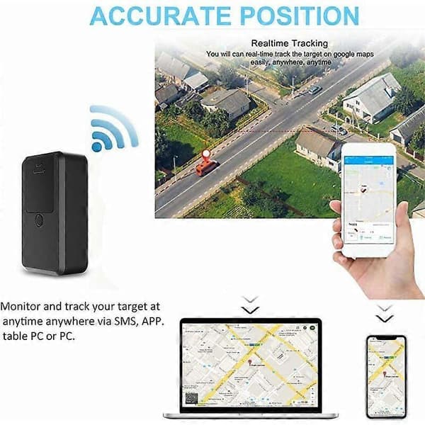 Mini GPS Tracker, lang standby personlig og bærbar tyverisikring i realtid til køretøjer