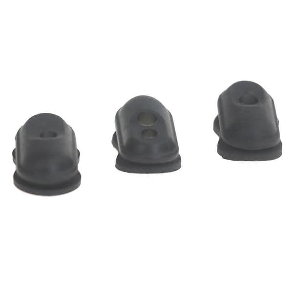 6X for Ninebot MAX G30 Ladeport Støvdeksel Gummihus El-sparkesykkel Vanntett Silikonplugg Black