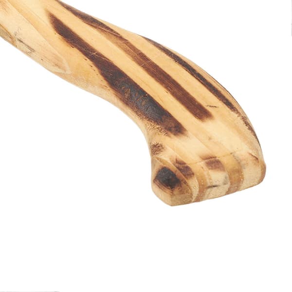 Viking Pizza Axe with Stainless Steel Head and Wooden Handle Small Pizza Cutter Axe with Sheath Durable Sharp Blade