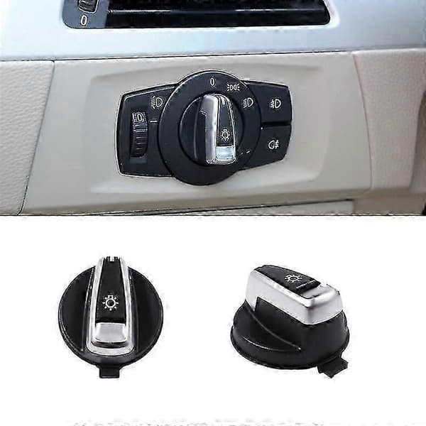 Kompatibel BMW 3-SERIE E90 E91 X1 E84 E88 E82 Forlygtekontaktknap - På lager [MI] black