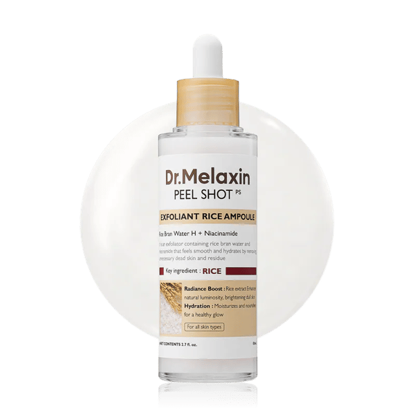 Peel Shot Rice Exfolierende Blødgørende Essens White