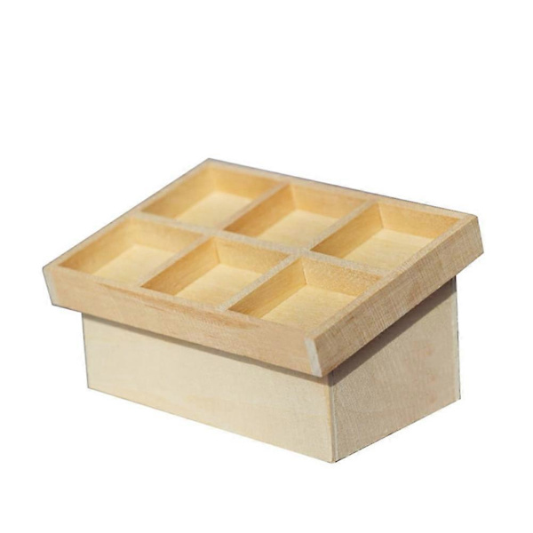 Treleker Grønnsaksboder Modellpynt Dukke Marked Salgsbod Bursdagsgave Barn Marked Frukt size