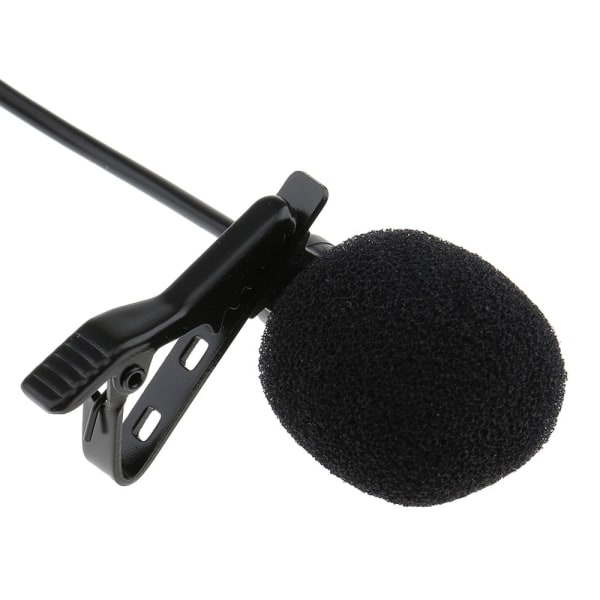 Lavalier lapel tie clip-on vakuumrör mikrofon xlr 4pin