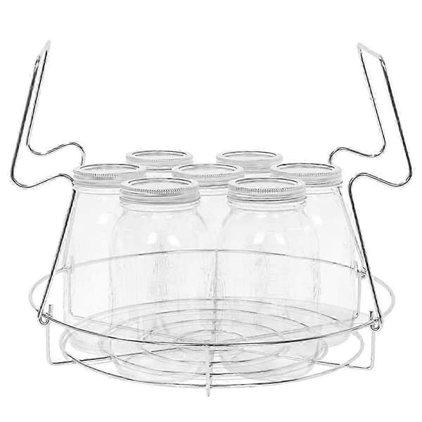 2 st 21,5-liters vattenbadskonserveringsapparat med burkställ Köksutrustning (Inkluderar inte gryta)