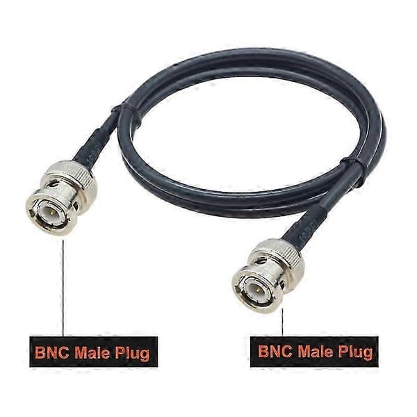 BNC han til BNC han RG58 koaksialadapterkabel, kabellængde 10m BNC han til BNC 10m Not Specified